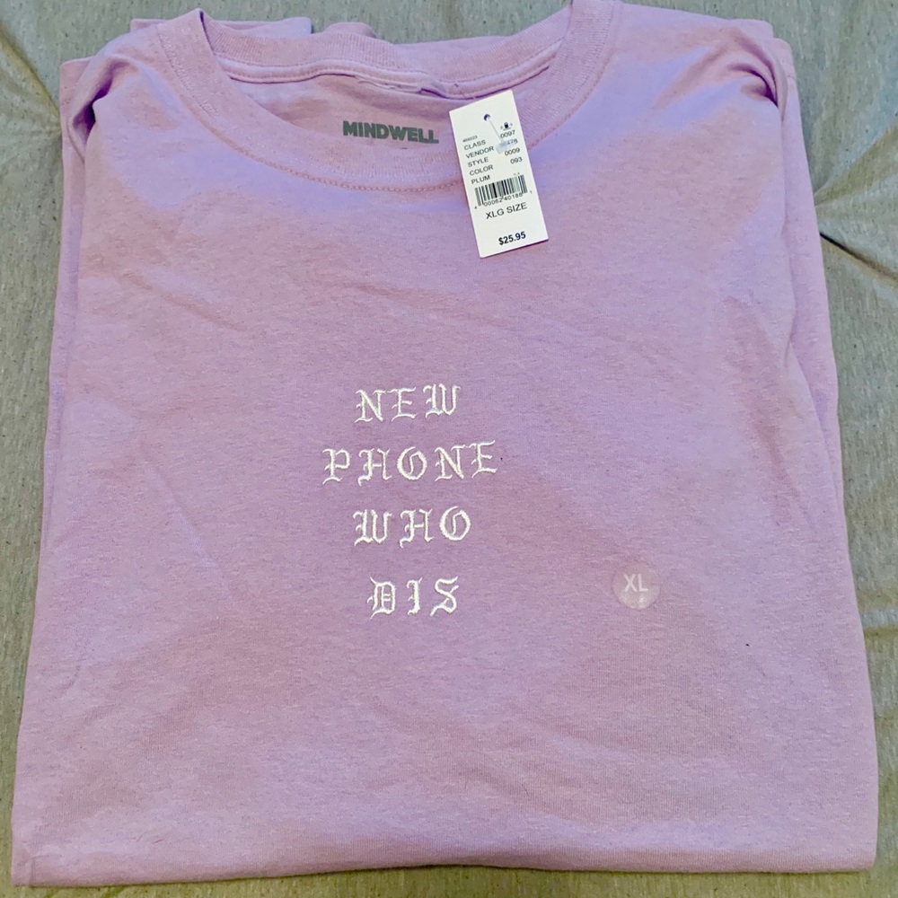 NWT Pacsun men’s XL Mindwell T-shirt
